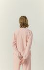 Women's sweatshirt Ukoz - BABY DOLL MELANGE - Pink - S