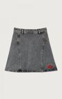 Women's skirt Yopday - SALT AND PEPPER - Grey - S