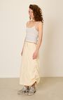 Women's skirt Ikino - WHITE PEACH - Beige - S