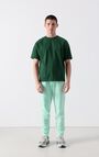 T-shirt homme Fizvalley - BASILIC VINTAGE - Vert - XS
