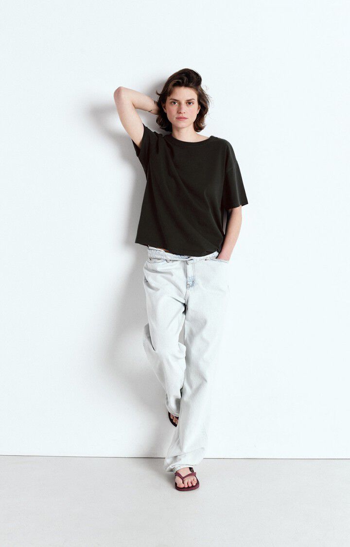 T-shirt femme Fizvalley, CARBONE VINTAGE, hi-res-model