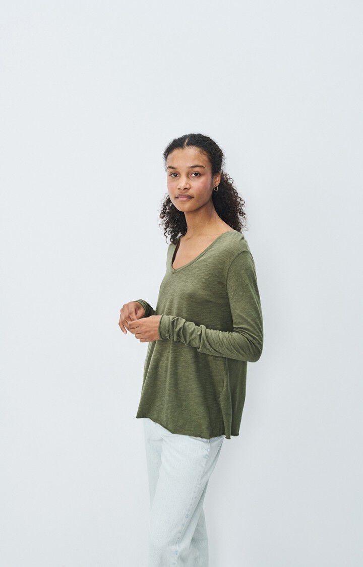 Women's t-shirt Jacksonville - KHAKI VINTAGE - Green