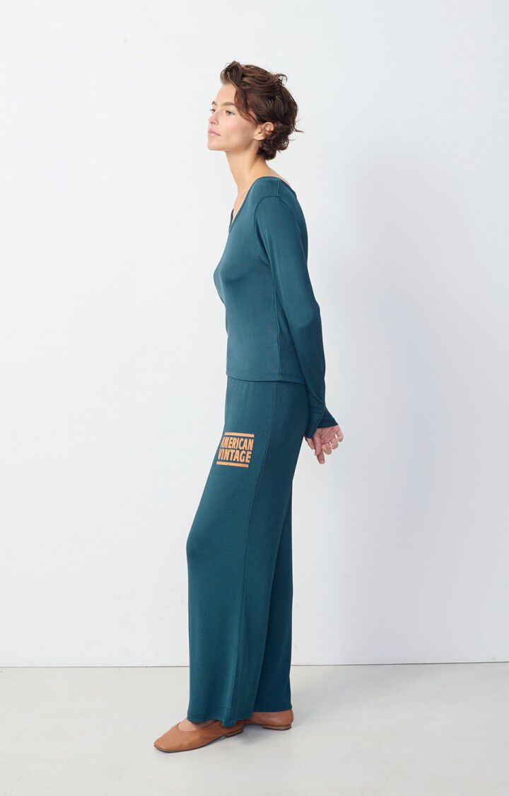 Jogging femme Azyro, PETROLE, hi-res-model