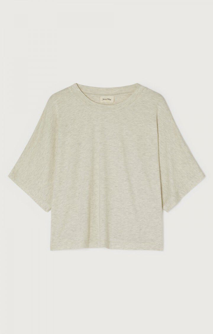 Women's t-shirt Ypawood - HEATHER GREY 37 Short sleeve Grey - E23 