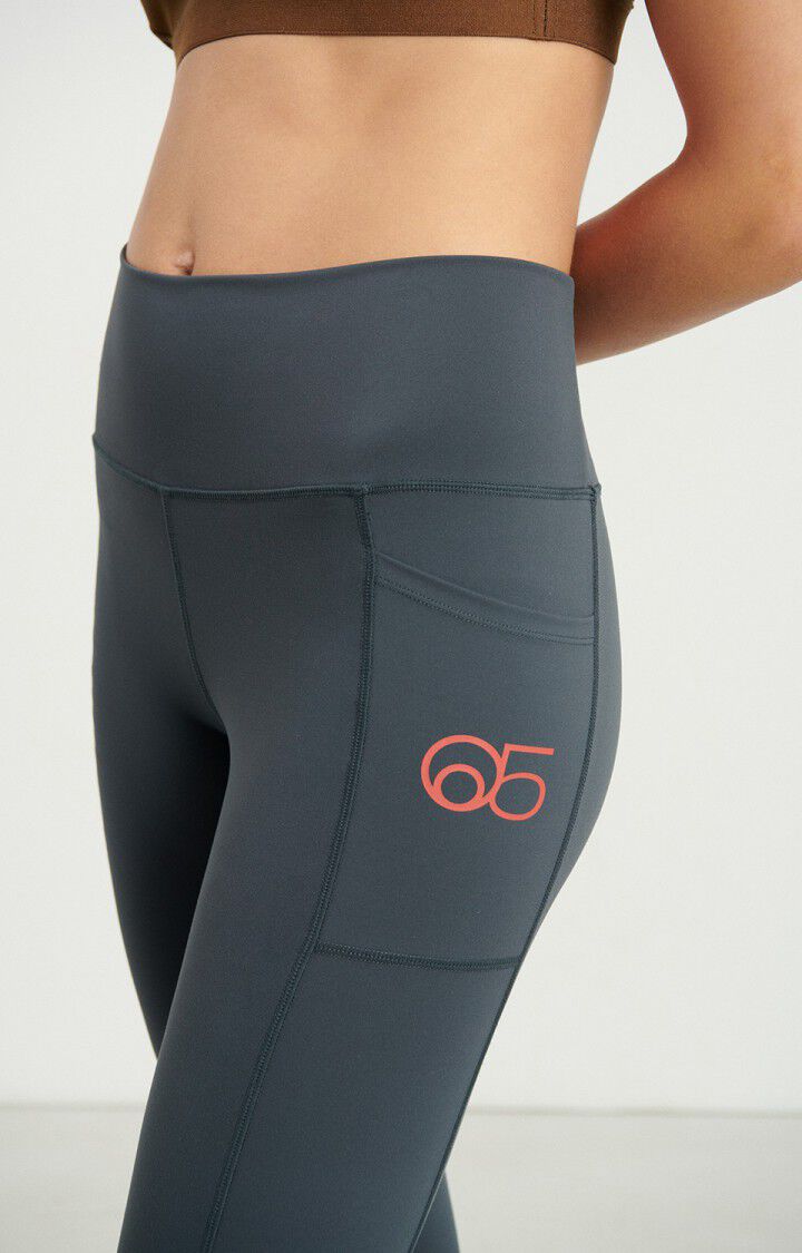 Women's leggings Usuway - AMV SPORTS CLUB - CARBON - Black - XS