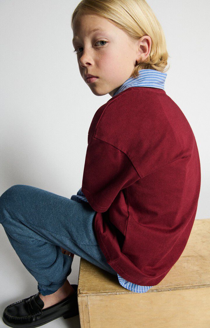 Kids&rsquo; t-shirt Fizvalley - CANNEBERGE VINTAGE - Red - 5