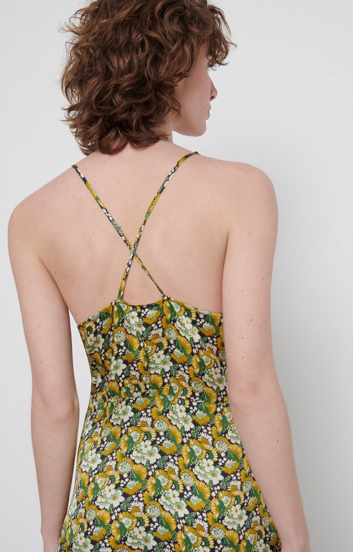 Women's dress Gintown - MARCEAU - Yellow - Vert - Noir - S
