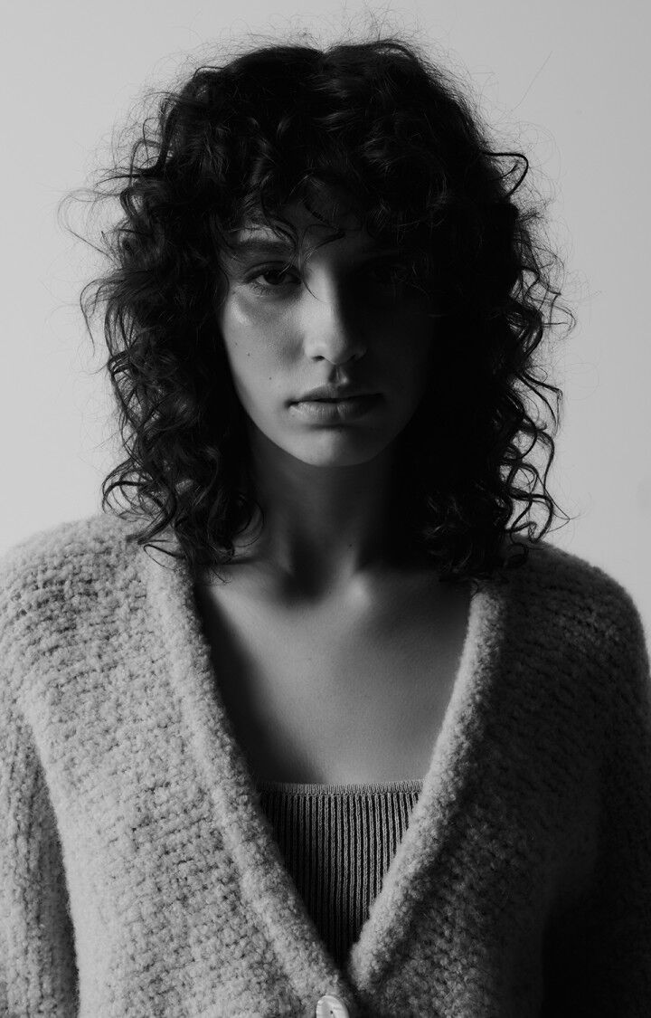 Women's cardigan Zolly, WATERFALL MELANGE, hi-res-model