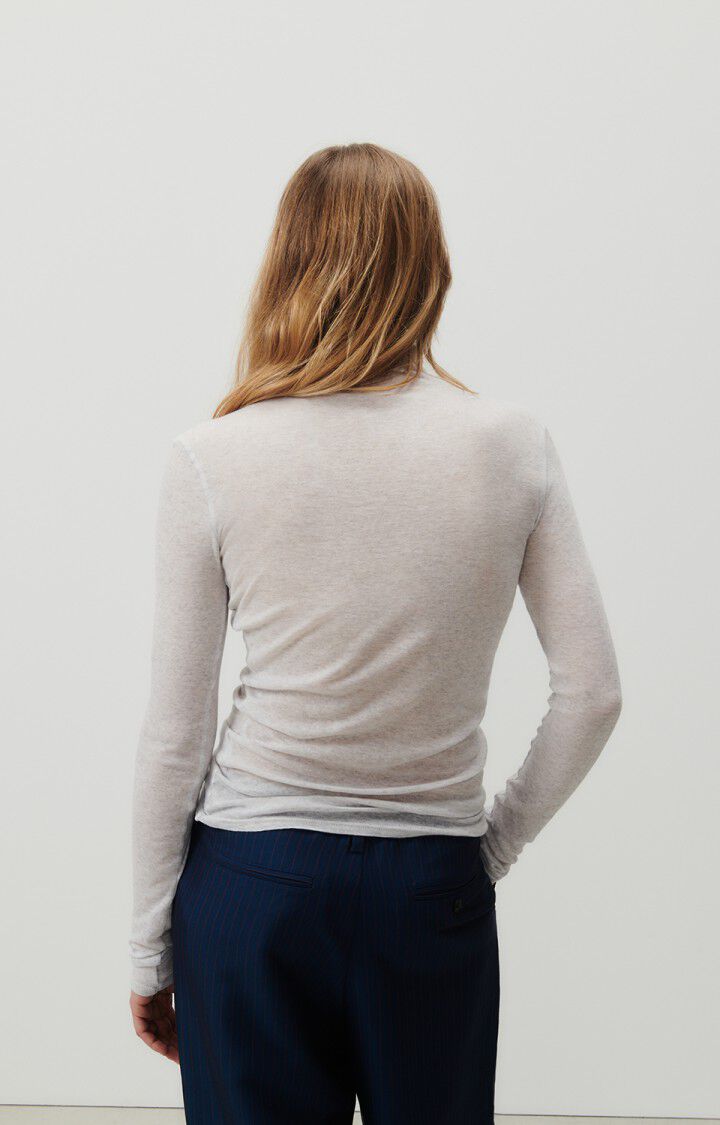 Damen-T-Shirt Massachusetts, GRAU MELIERT, hi-res-model