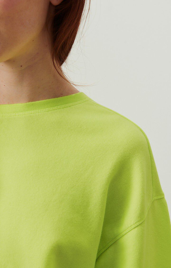 Damessweater Hapylife, NEON GEEL, hi-res-model