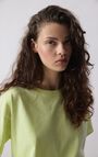 Women's t-shirt Fizvalley - LIMELIGHT VINTAGE - Yellow - S