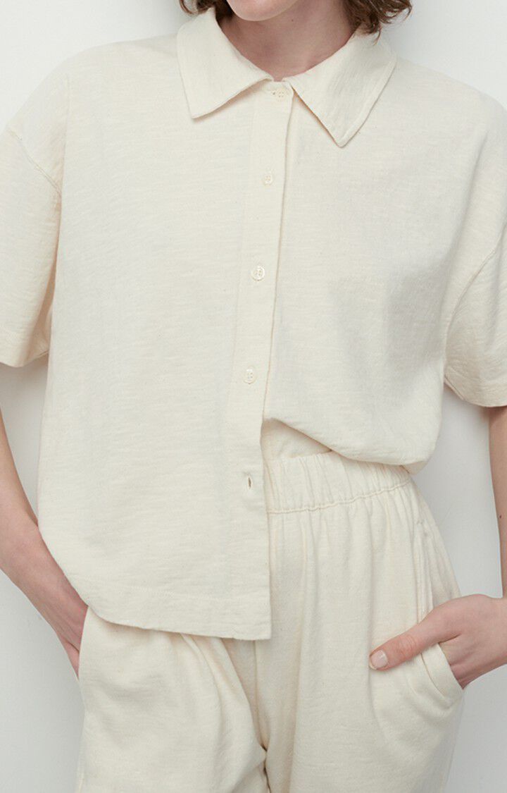 Women's shirt Laweville, ECRU, hi-res-model