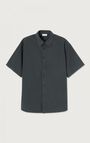 Men's shirt Tysco, CHARCOAL, hi-res