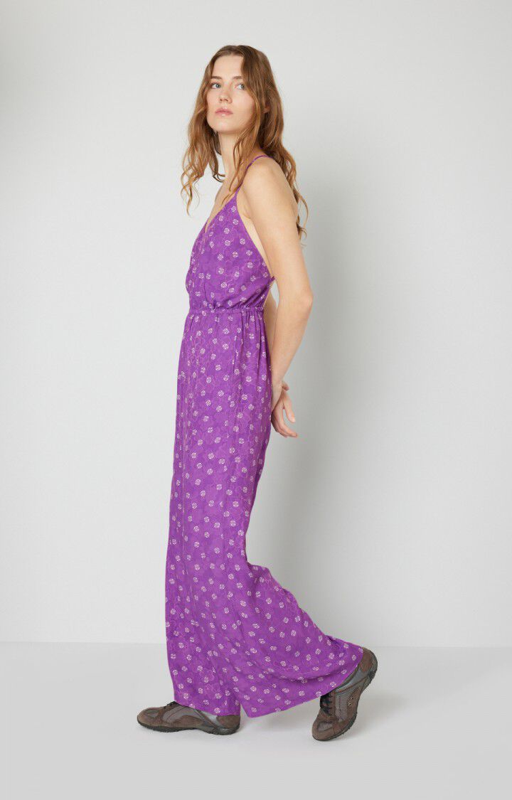 Women's jumpsuit Bukbay - ANITA - Violet - Blanc - XS