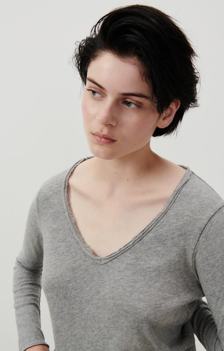T-shirt donna Sonoma, GRIGIO SCREZIATO, hi-res-model