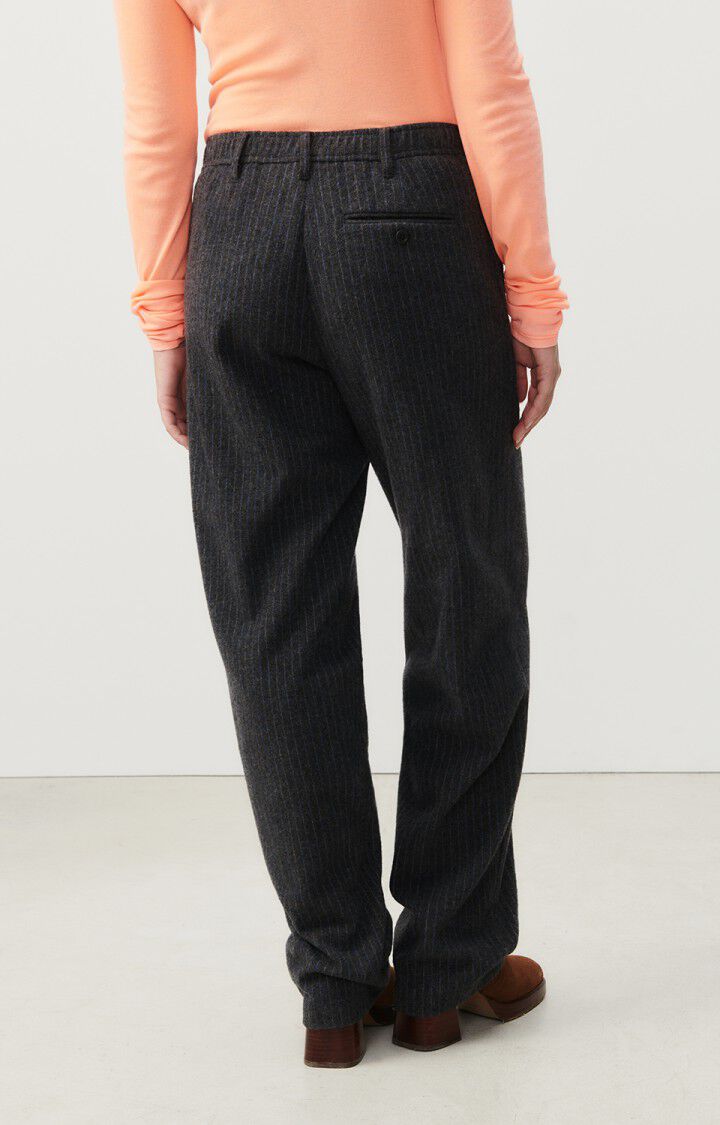 Pantalon femme Dopabay, RAYURES GRISES ET BLEUES, hi-res-model