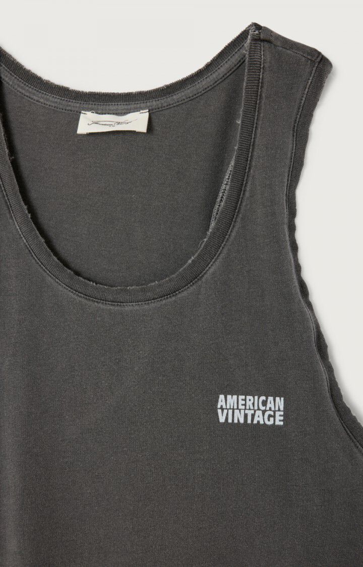 Damen-Tanktop Pymaz - KOHLENSTOFF VINTAGE - Schwarz - S