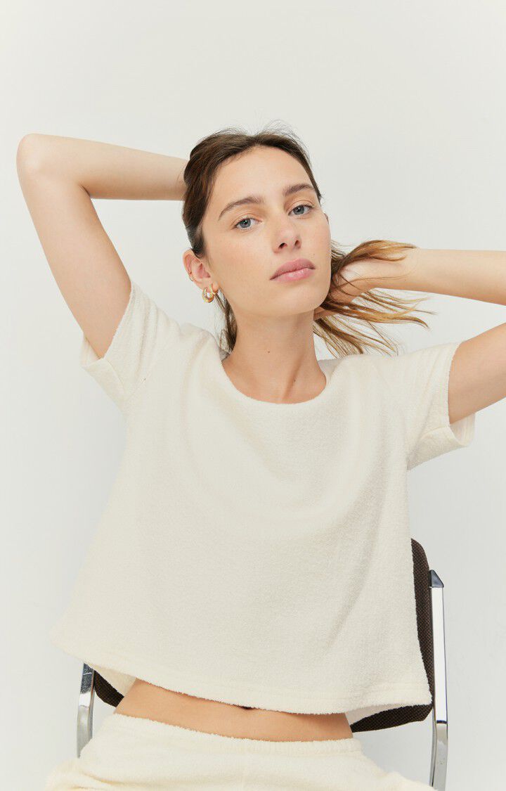 T-shirt femme Bobypark, ECRU, hi-res-model