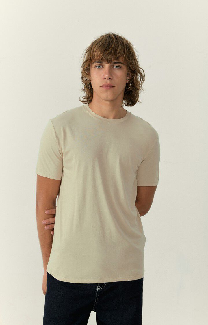 T-shirt homme Decatur - GREIGE 21 Manches courtes Beige - E24