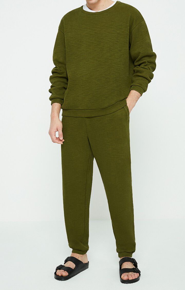 Men's sweatshirt Kryborow, ARMY, hi-res-model