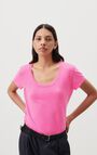 T-shirt femme Jacksonville, ROSE FLUO, hi-res-model