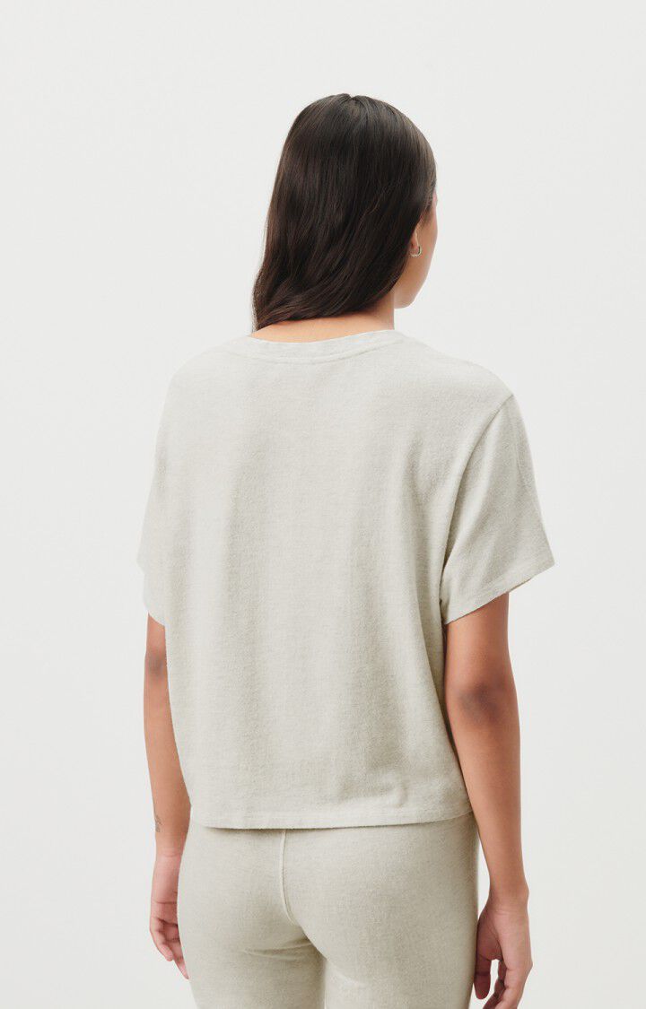 T-shirt femme Ypawood, GRIS CHINE, hi-res-model