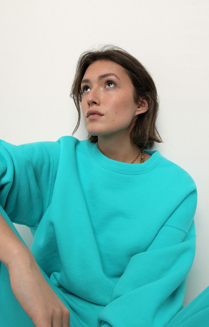 Damensweatshirt Zutabay, TÜRKIS, hi-res-model