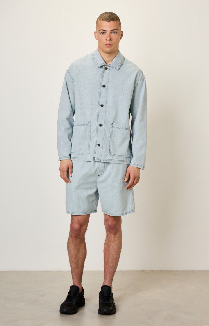 Giacca uomo Efibow - LIGHT STRIPES - Blu - Blanc