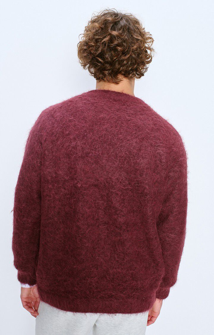 Men's cardigan Niby, GRAPE, hi-res-model