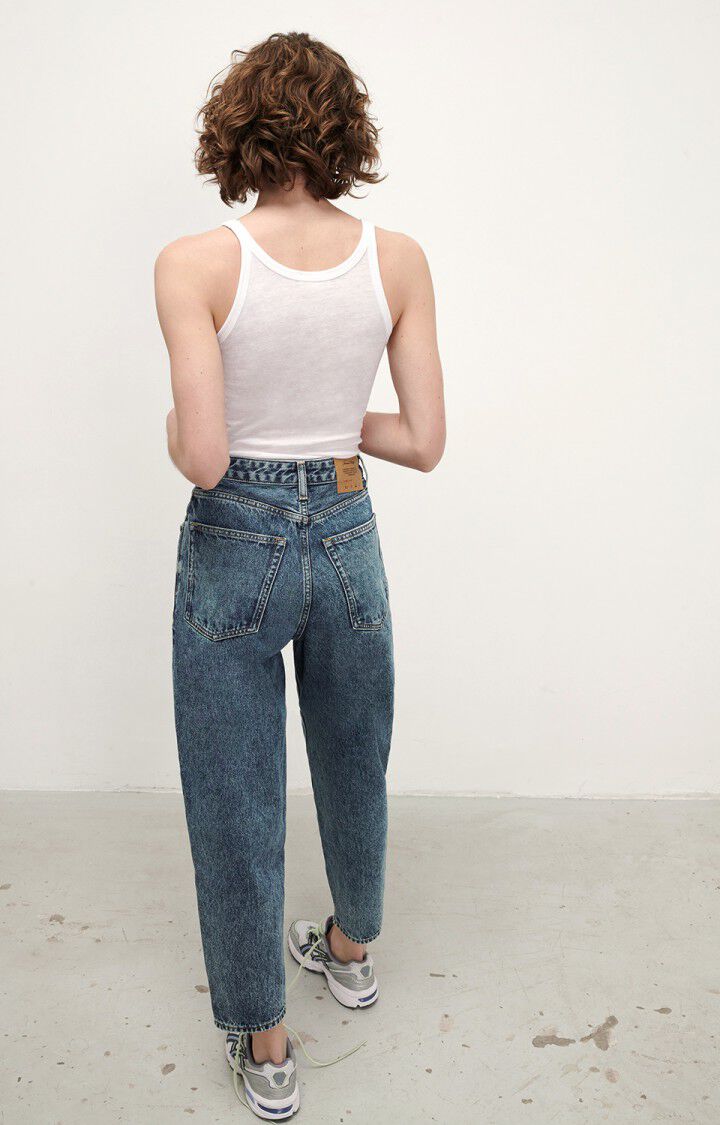 Women's big carrot jeans Ivagood, BLUE STONE, hi-res-model