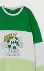 Men's sweatshirt Jadawood, GREEN AND WHITE, hi-res