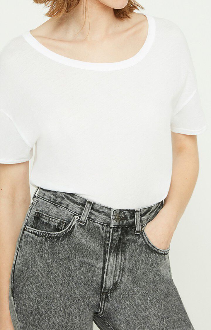 T-shirt femme Chipiecat, BLANC, hi-res-model