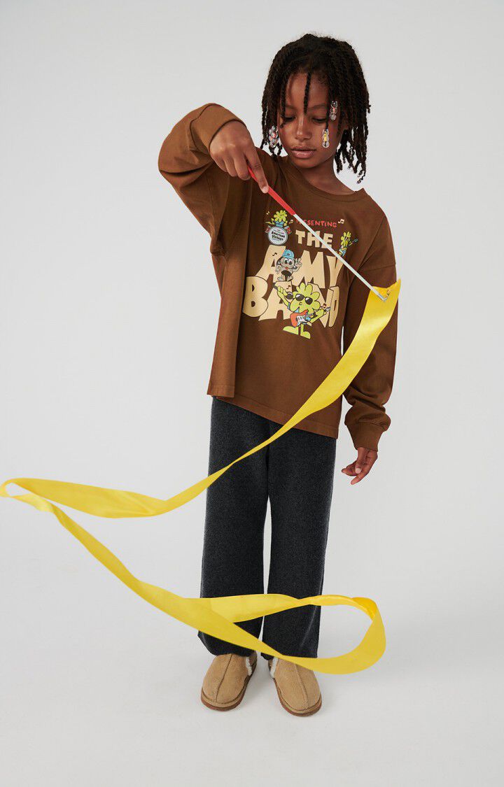 Kid's joggers Raxow, MELANGE CHARCOAL, hi-res-model