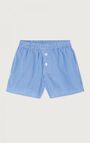 Kid's shorts Zatybay - AQUA STRIPES - Blue - Blanc - 5