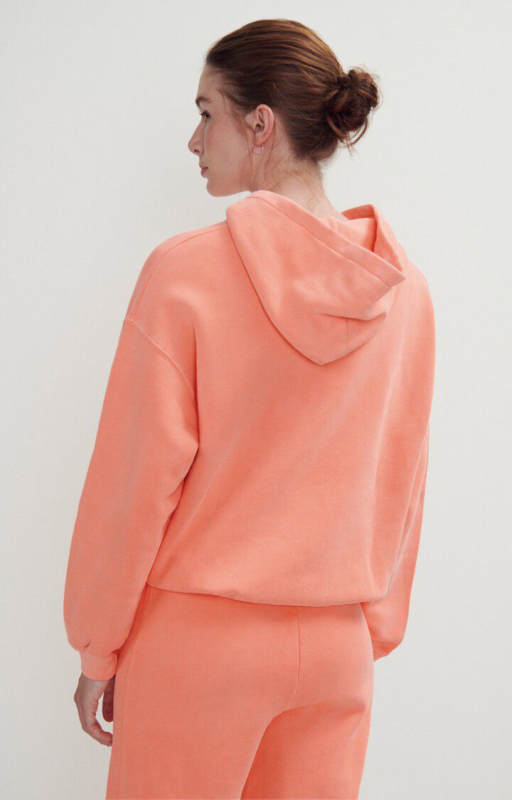 Women's hoodie Izubird, FLUORESCENT ORANGE, hi-res-model