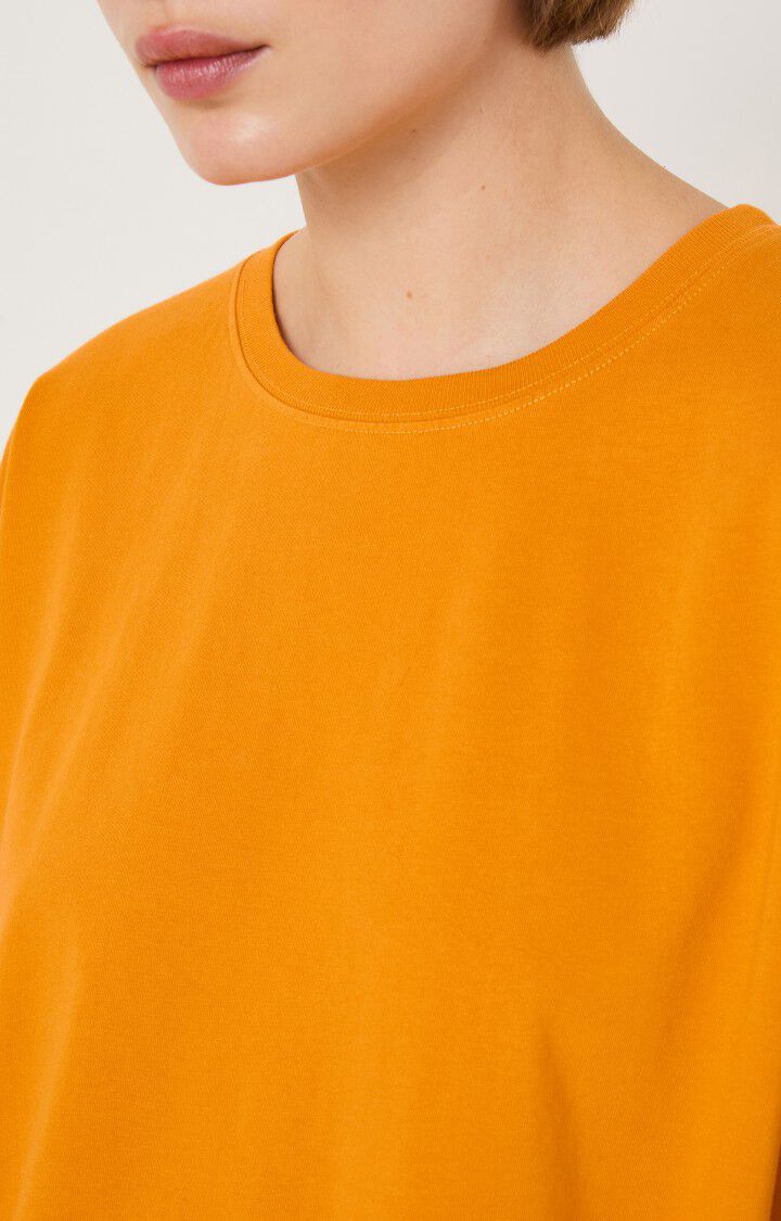 Damen-T-Shirt Fizvalley - NEKTARINE VINTAGE - Orange - S