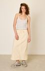 Women's skirt Ikino - WHITE PEACH - Beige - S