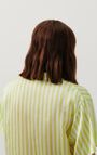 Women's shirt Shaning, FLUORESCENT YELLOW STRIPES, hi-res-model