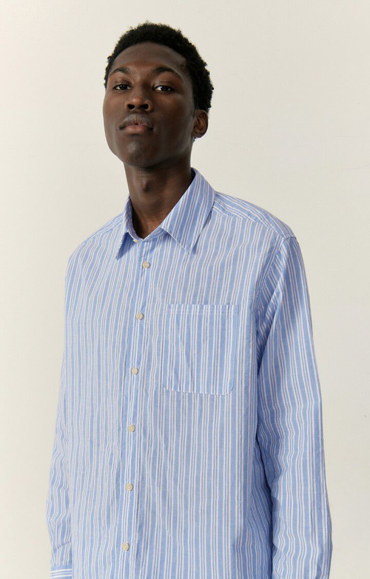 Men's shirt Odurock, BLUE STRIPES, hi-res-model