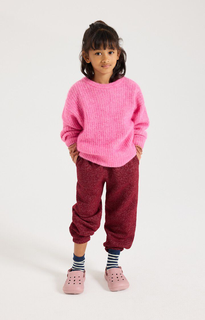 Kinderpullover East - BUBBLE GUM MELIERT - Rosa
