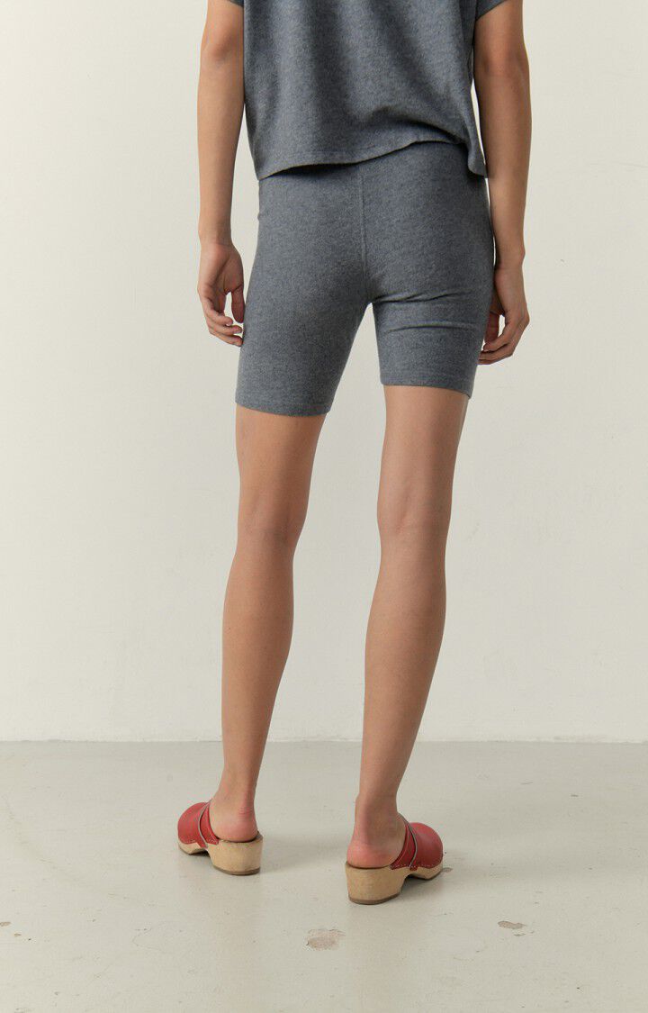 Damen-Kurze Hose Ypawood - ANTHRAZIT MELIERT - Grau - M