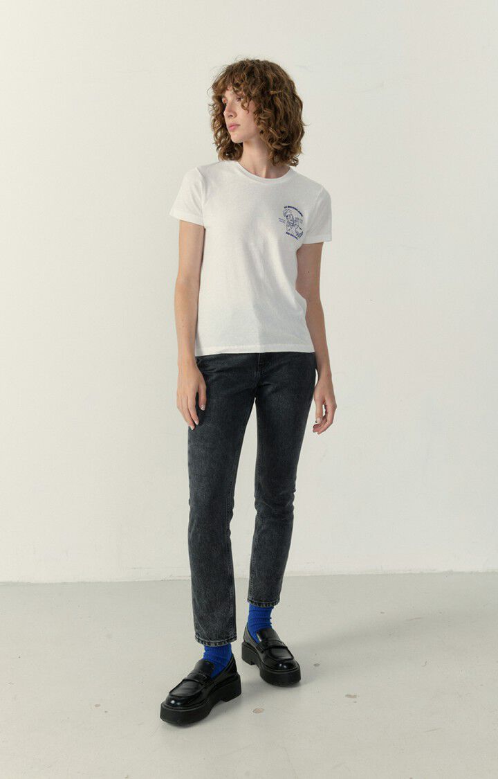 T-shirt femme Gamipy, BLANC, hi-res-model