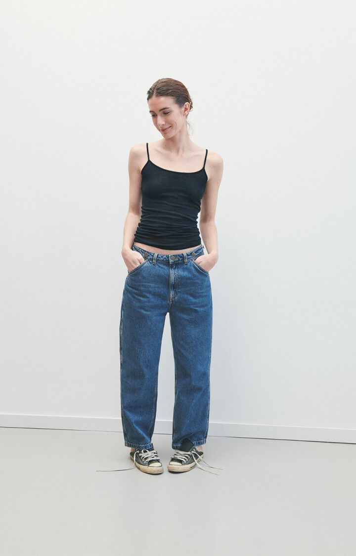 Damentop Massachusetts - NAVY - Blau - S