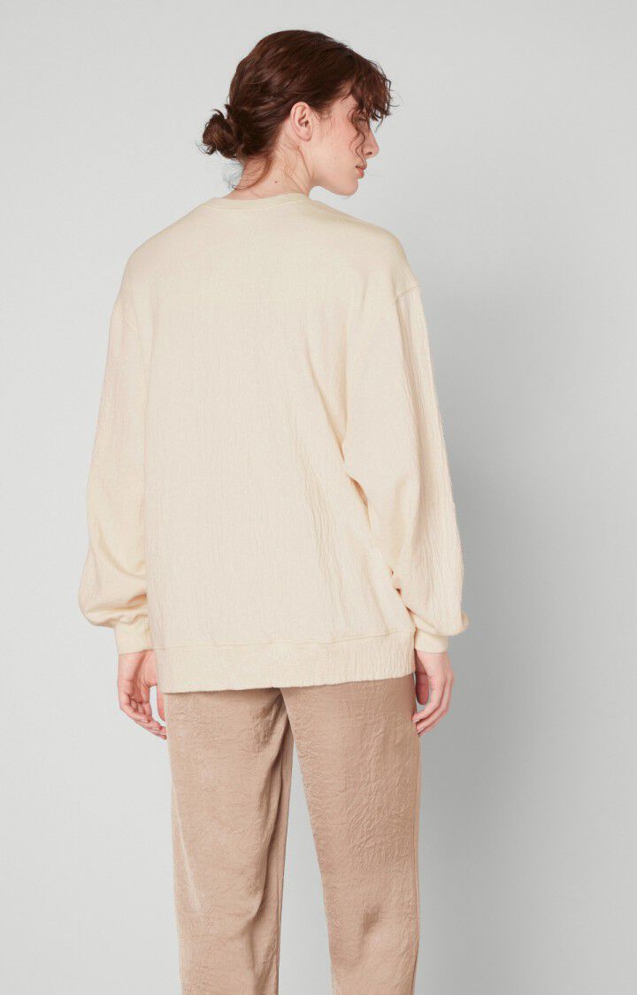 Women's sweatshirt Telabird, ECRU, hi-res-model