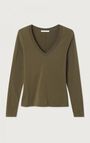 Damen-T-Shirt Gamipy - HOLZ - Braun - S
