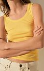 Women's tank top Massachusetts - BRIOCHE VINTAGE - Yellow - S