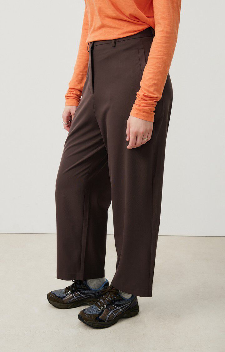 Women's trousers Kabird, CACAO, hi-res-model