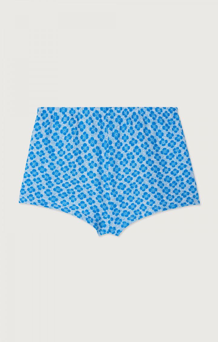 Short femme Igony - LOULOU - Bleu - Blanc