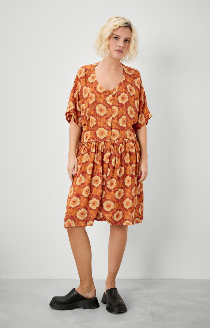 Abito donna Didybridge - ANEMONE RETRO - Arancione - XS-S