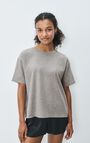Women's t-shirt Fizvalley - HEATHER GREY - Grey - S